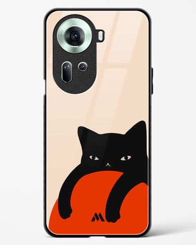 Purrfect Chill Glass Case Phone Cover (Oppo)