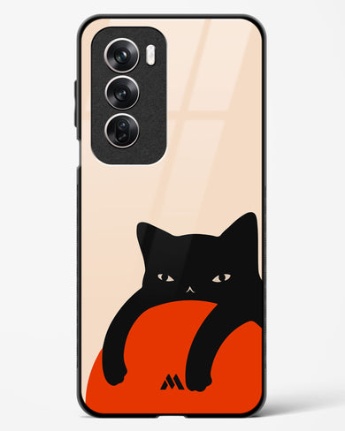 Purrfect Chill Glass Case Phone Cover (Oppo)