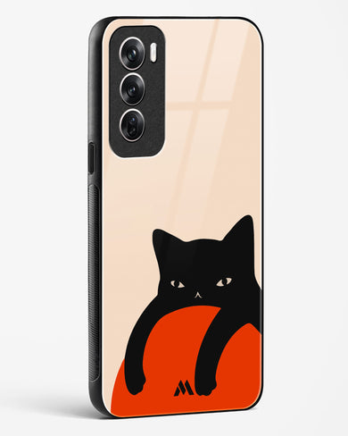 Purrfect Chill Glass Case Phone Cover (Oppo)