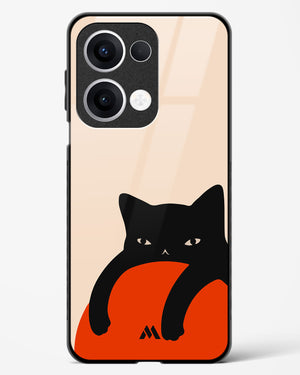 Purrfect Chill Glass Case Phone Cover (Oppo)