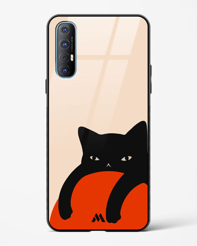 Purrfect Chill Glass Case Phone Cover (Oppo)