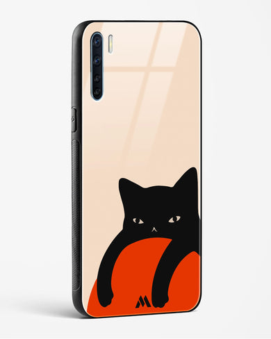 Purrfect Chill Glass Case Phone Cover (Oppo)