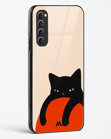 Purrfect Chill Glass Case Phone Cover (Oppo)