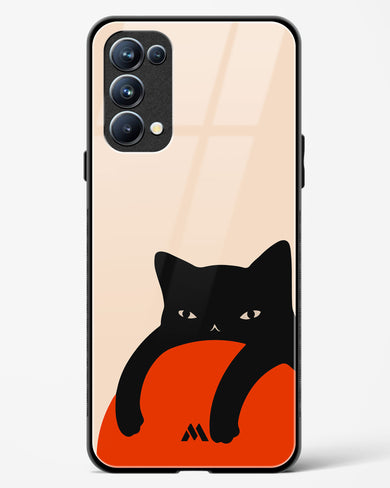 Purrfect Chill Glass Case Phone Cover (Oppo)