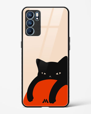 Purrfect Chill Glass Case Phone Cover (Oppo)