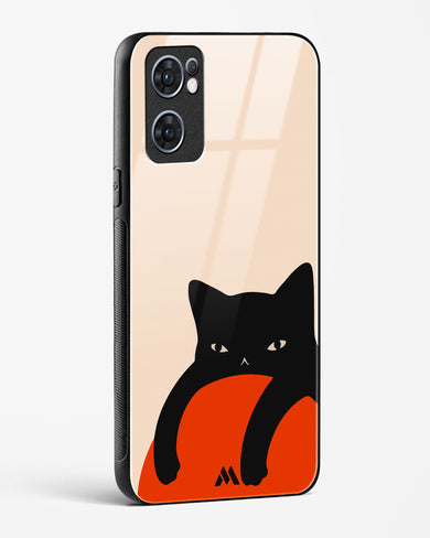 Purrfect Chill Glass Case Phone Cover (Oppo)