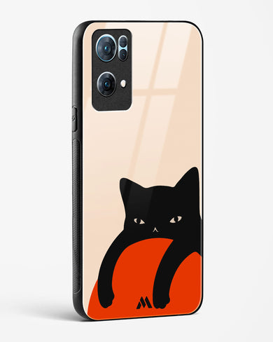 Purrfect Chill Glass Case Phone Cover (Oppo)