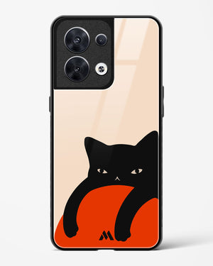 Purrfect Chill Glass Case Phone Cover (Oppo)