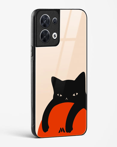 Purrfect Chill Glass Case Phone Cover (Oppo)