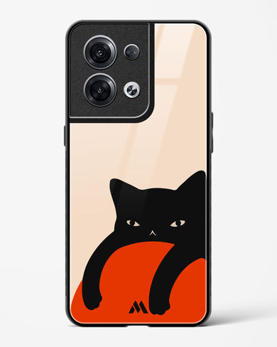 Purrfect Chill Glass Case Phone Cover (Oppo)