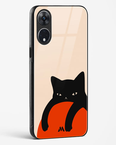 Purrfect Chill Glass Case Phone Cover (Oppo)