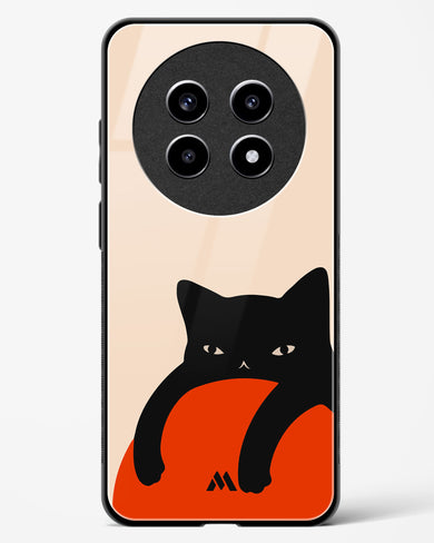 Purrfect Chill Glass Case Phone Cover (Realme)