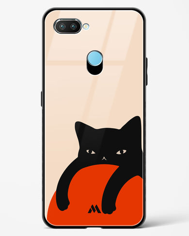 Purrfect Chill Glass Case Phone Cover (Realme)