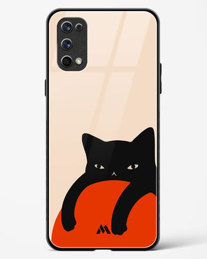 Purrfect Chill Glass Case Phone Cover (Realme)