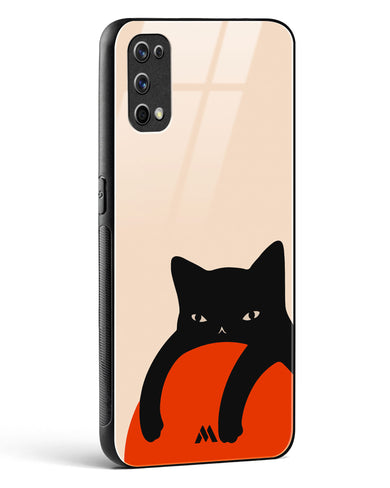 Purrfect Chill Glass Case Phone Cover (Realme)