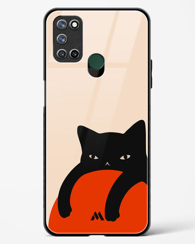 Purrfect Chill Glass Case Phone Cover (Realme)