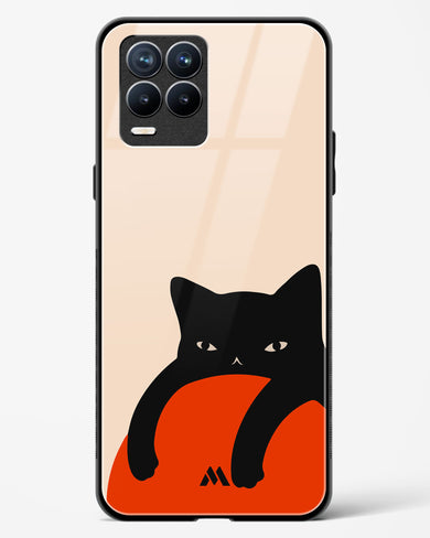 Purrfect Chill Glass Case Phone Cover (Realme)