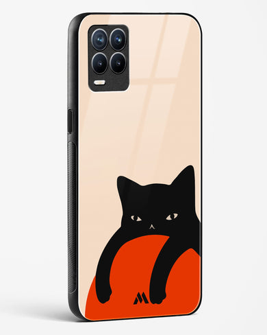 Purrfect Chill Glass Case Phone Cover (Realme)