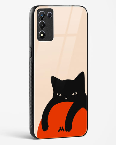 Purrfect Chill Glass Case Phone Cover (Realme)