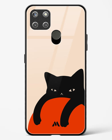 Purrfect Chill Glass Case Phone Cover (Realme)