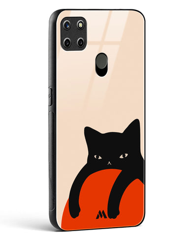 Purrfect Chill Glass Case Phone Cover (Realme)