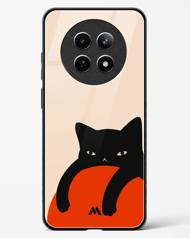 Purrfect Chill Glass Case Phone Cover (Realme)