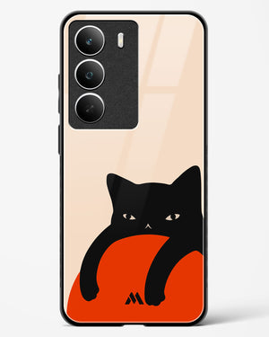 Purrfect Chill Glass Case Phone Cover (Realme)