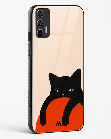 Purrfect Chill Glass Case Phone Cover (Realme)