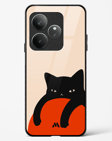 Purrfect Chill Glass Case Phone Cover (Realme)