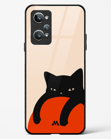 Purrfect Chill Glass Case Phone Cover (Realme)