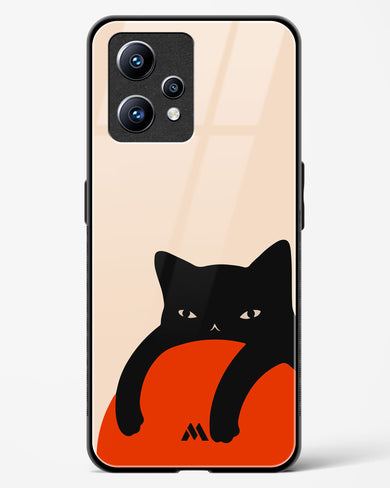 Purrfect Chill Glass Case Phone Cover (Realme)