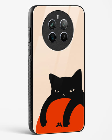 Purrfect Chill Glass Case Phone Cover (Realme)