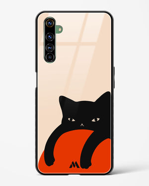 Purrfect Chill Glass Case Phone Cover (Realme)