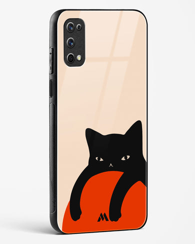 Purrfect Chill Glass Case Phone Cover (Realme)