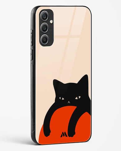 Purrfect Chill Glass Case Phone Cover (Samsung)