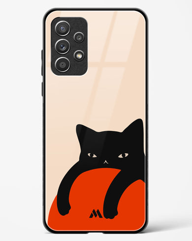 Purrfect Chill Glass Case Phone Cover (Samsung)