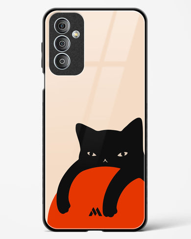 Purrfect Chill Glass Case Phone Cover (Samsung)