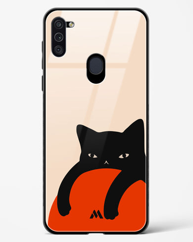 Purrfect Chill Glass Case Phone Cover (Samsung)