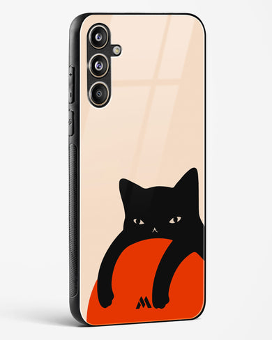 Purrfect Chill Glass Case Phone Cover (Samsung)