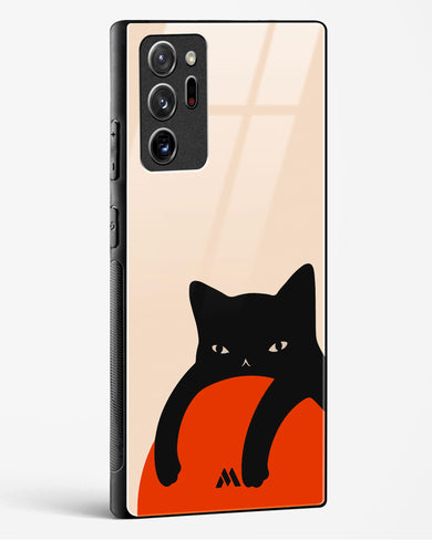 Purrfect Chill Glass Case Phone Cover (Samsung)