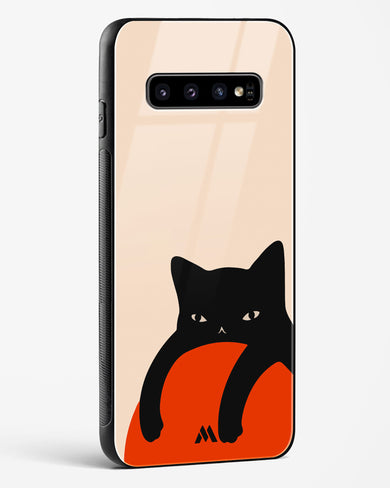 Purrfect Chill Glass Case Phone Cover (Samsung)