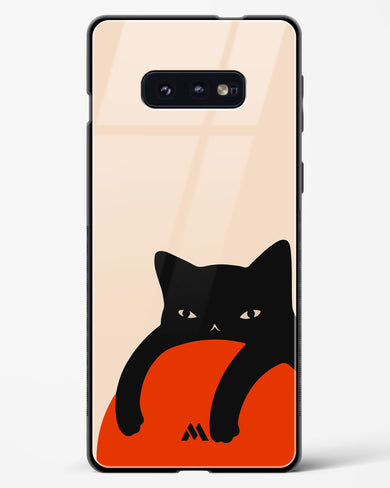 Purrfect Chill Glass Case Phone Cover (Samsung)