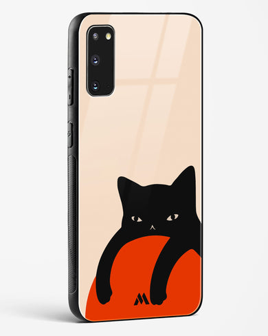 Purrfect Chill Glass Case Phone Cover (Samsung)
