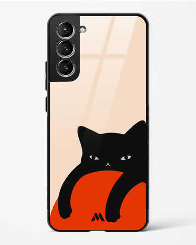 Purrfect Chill Glass Case Phone Cover (Samsung)