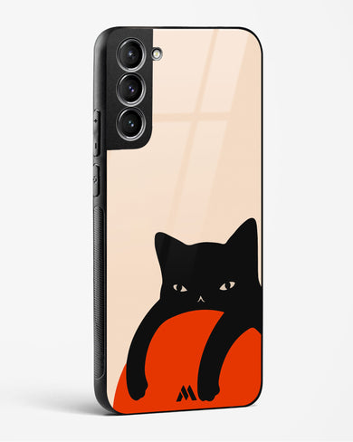 Purrfect Chill Glass Case Phone Cover (Samsung)