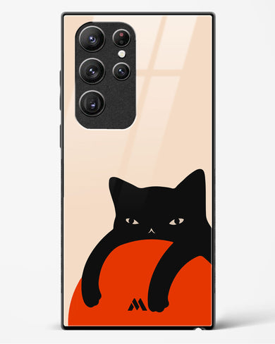 Purrfect Chill Glass Case Phone Cover (Samsung)