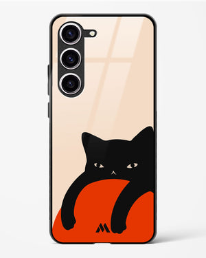 Purrfect Chill Glass Case Phone Cover (Samsung)