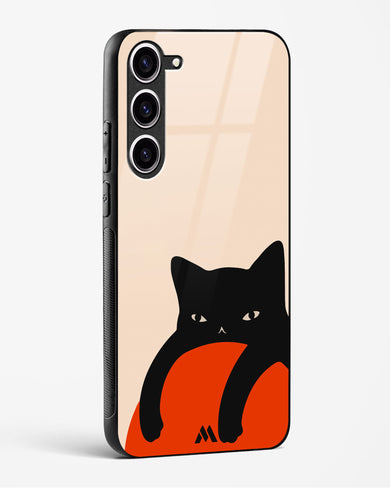 Purrfect Chill Glass Case Phone Cover (Samsung)
