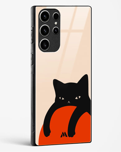 Purrfect Chill Glass Case Phone Cover (Samsung)