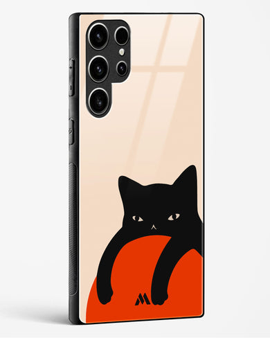 Purrfect Chill Glass Case Phone Cover (Samsung)